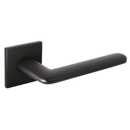 Béquille double sur rosace carrée fine 4165 Noir mat 4166 5SQ T2/173 ENDEX