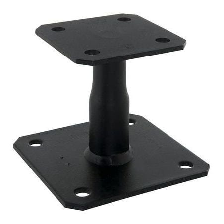 Pied de poteau réglable acier finition noire APB100/150PB SIMPSON