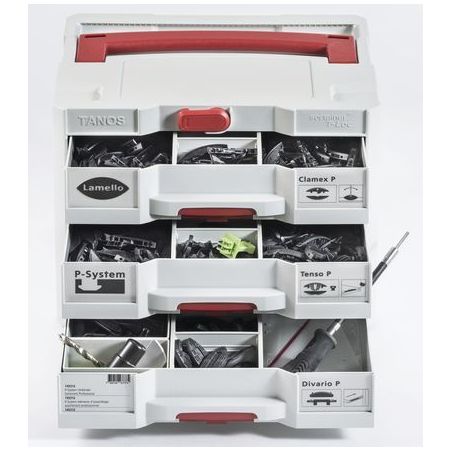 P-System assortiment éléments d'assemblage professionnel 145323 LAMELLO
