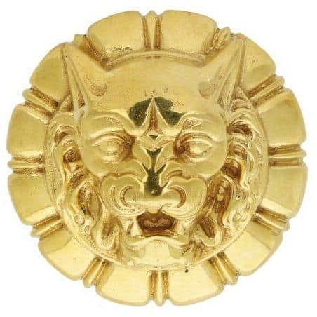 Bouton centre de porte tête de lion BTN 623/00 ACC LPES THIVEL BEREZIAT