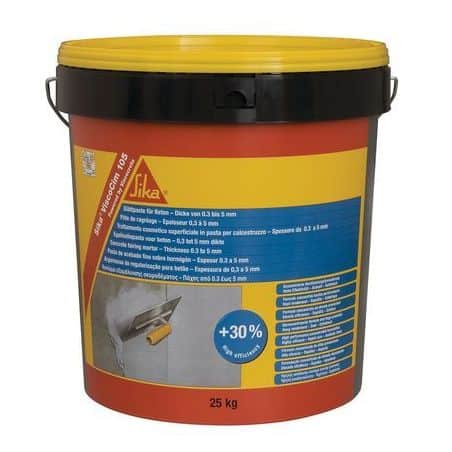 Pâte de ragréage Viscocim Sikawall® Epaisseur de 0,3 à 4 mm 407753 SIKA