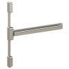 Serrure anti-panique inox THESIGN THREE 2 points haut et bas 10302 DOM