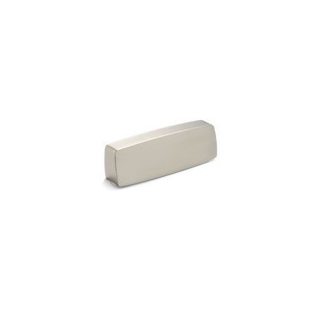 Poignée coquille Straight zamak Inox brossé satiné 11.4169.29 METAKOR