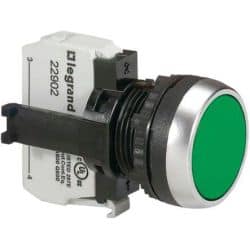 Bouton non lumineux à...