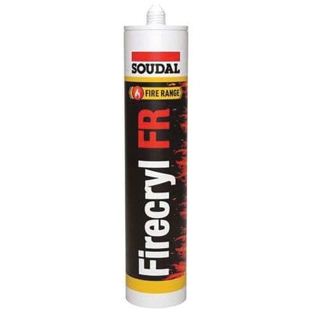 Mastic acrylique résistant au feu Firecryl FR Carton SOUDAL 106329