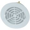 Grille pour tube PVC intérieur Fatm blanc obturable FATM100 NICOLL