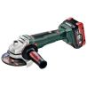 Meuleuse 125 mm 18 V 8 Ah WB 18 LTX BL 125 QUICK 613077810 METABO