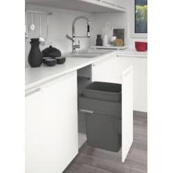 Poubelle coulissante 60 L...