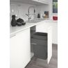 Poubelle coulissante 60 L Pour meuble de 400 mm 235457000400 SIGE