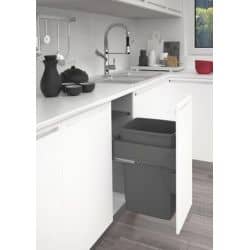 Poubelle coulissante 60 L...