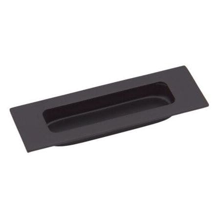 Poignée cuvette rectangulaire inox 304 Epoxy noir mat DM2011.IN.3