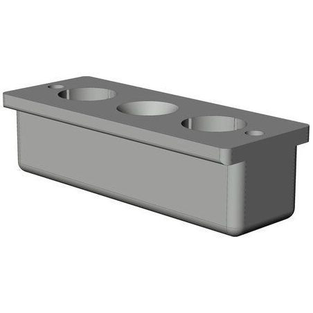 Cale de positionnement pour gâche loquet BK SL 1477943 WINKHAUS