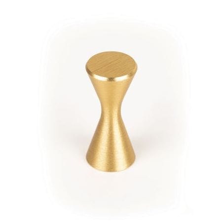 Bouton Diabolo aluminium Laiton foncé brossé 0497014L291 VIEFE