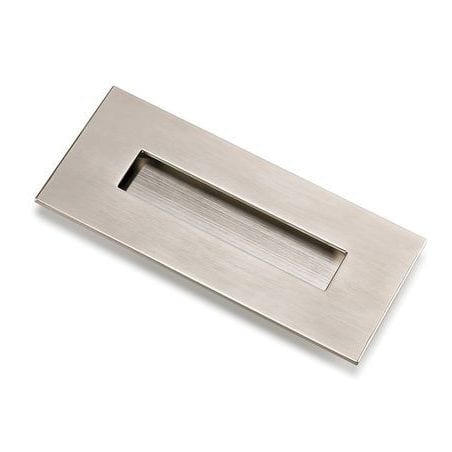 Poignée cuvette rectangular 3790 zamak Nickelé brossé 3790/038