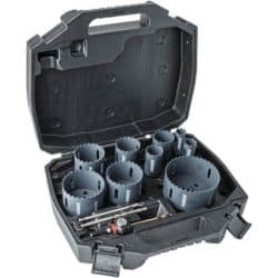 Coffret de 9 scies trépans...