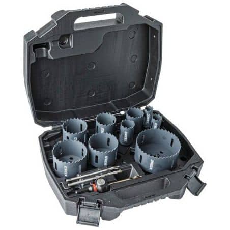 Coffret de 9 scies trépans carbure tungsten-k 48900A-EZC ERKO
