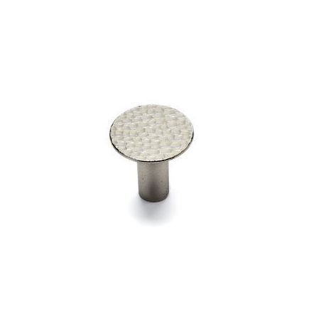 Bouton forge zamak Nickel antique brillant 19.4136.28 METAKOR