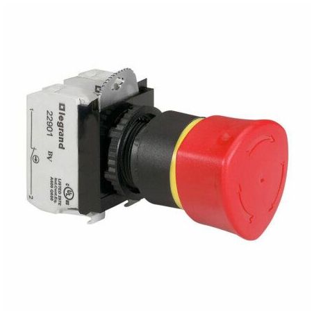 Coup de poing à accrochage non lumineux OSMOZ 023726 LEGRAND