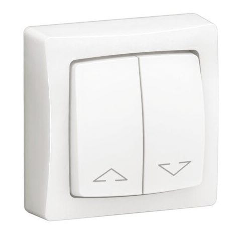 Interrupteur volets roulants saillie complet 086013L LEGRAND