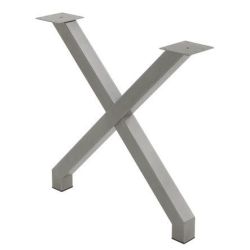 Pied de table en X Hauteur...
