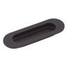Poignée cuvette oblongue inox 304 Epoxy noir mat DM2012.IN.3