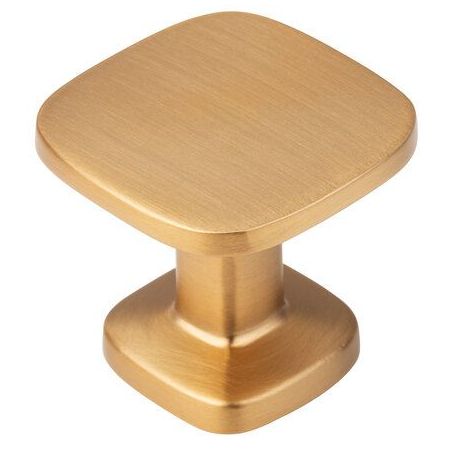 Bouton QUART mini 0608 zamak Laiton brossé 0608026Z618 VIEFE