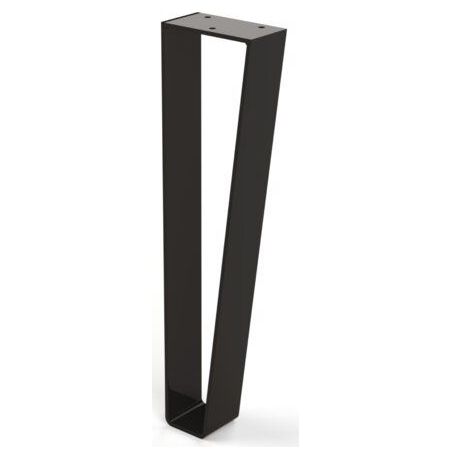 Pied métal plat Pied de table basse - 400 mm 54308 DEVISMES