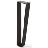 Pied métal plat Pied de table basse - 400 mm 54308 DEVISMES