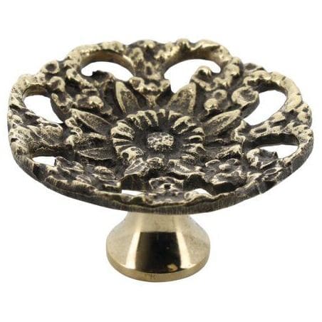 Bouton 125-05 Bronze laiton vieilli BBO1255 THIVEL BEREZIAT