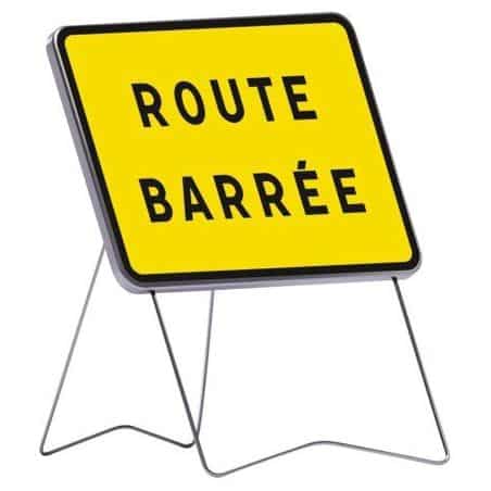 Panneau d'indication temporaire type KC1 525611 TALIAPLAST