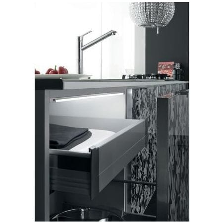 Profil aluminium MEC drawer En applique 19801151200 L ET S