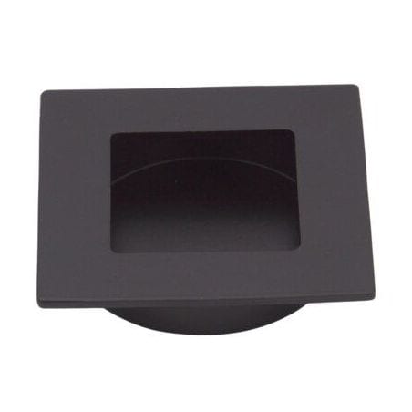 Poignée cuvette carrée inox 304 Epoxy noir mat D2013.IN.3