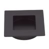 Poignée cuvette carrée inox 304 Epoxy noir mat D2013.IN.3