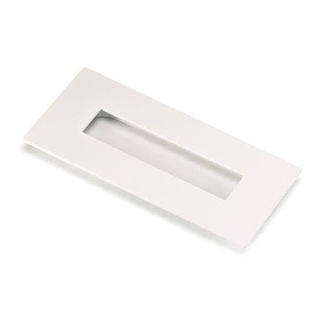 Poignée cuvette rectangular 3790 zamak Blanc mat 3790/292