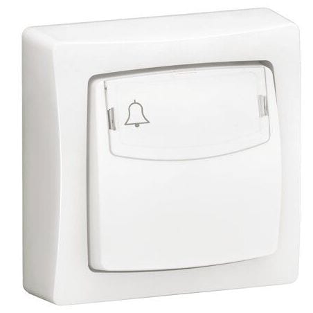 Poussoir porte étiquette saillie complet 086009L LEGRAND