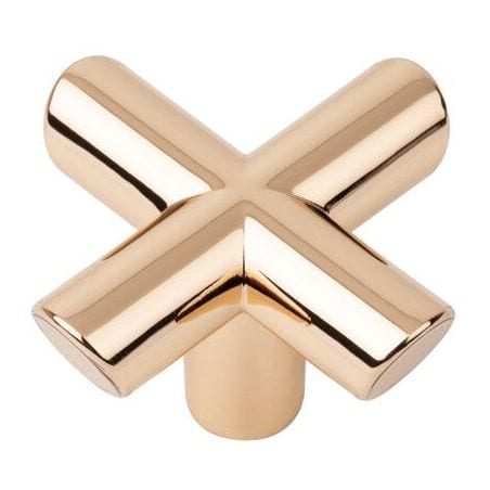 Bouton EQUIS zamak Laiton poli brillant 0614040Z07 VIEFE