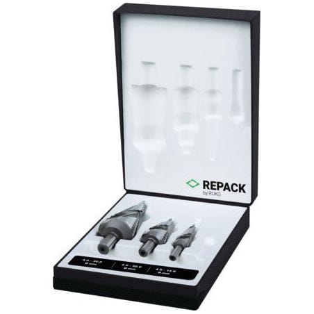 Coffret de 3 forets étagés biodégradable 101026RK RUKO