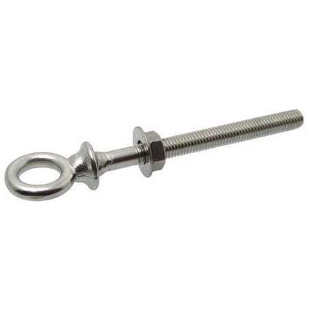 Vis à oeil pour tendeur avec écrou Inox A4 64948 6X60