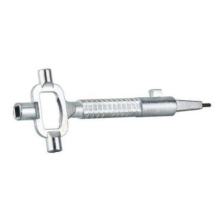 Clé de chantier zamak multifonction 00098006 THIRARD