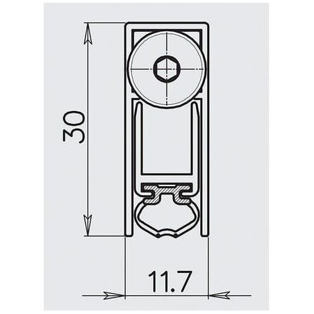 Plinthe automatique Paj 200 TU 11730 JUNG ETANCHEITE