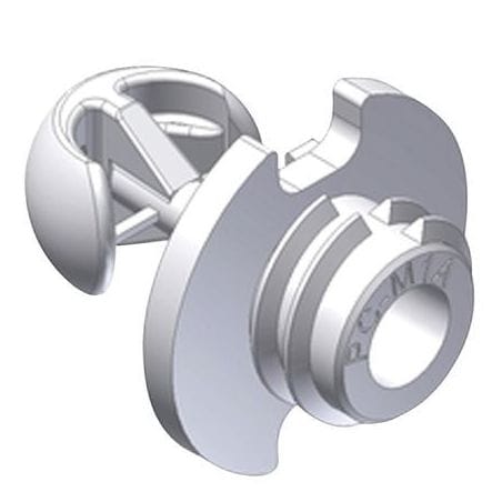 Clip mâle gamme standard (pc) PC-M1B PCM1B FASTMOUNT