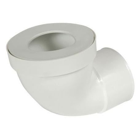 Pipe courte femelle 90° Sans piquage 1CW933F NICOLL