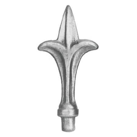 Fer de Lance Décor lys haut 124/3 INDIA FERRONNERIE