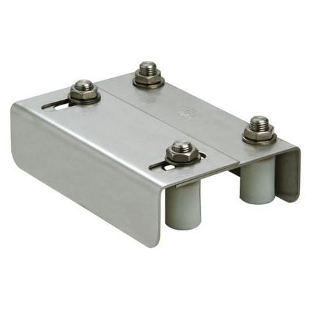 Platine inox guide portail 255i 11306105 COMUNELLO