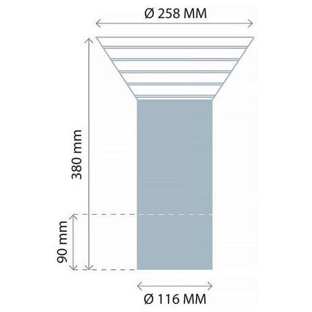Borne extérieure solaire Encastrable 492100 ARTLUX