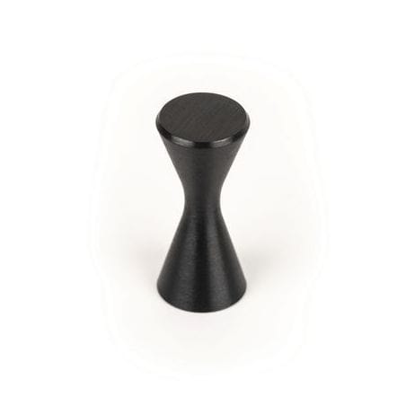 Bouton Diabolo aluminium Noir mat 0497014L30 VIEFE