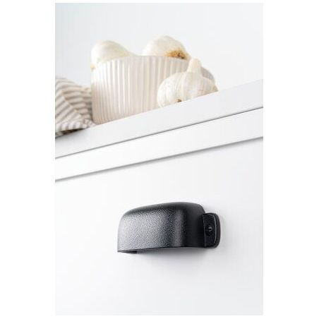 Poignée FIRM zamak Noir texturé 0506093ZM22 VIEFE