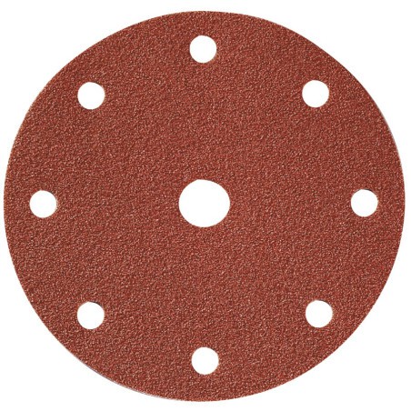 Disque papier Ø 150 mm - 8 + 1 trous - x50 pièces SIA