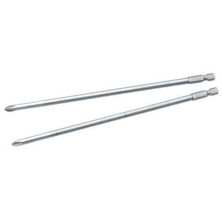 Lot de 2 embouts 195 mm inox PH2 AFL0023 SENCO