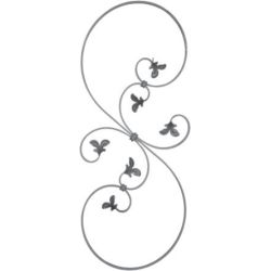 Barreau décoratif Volute de...